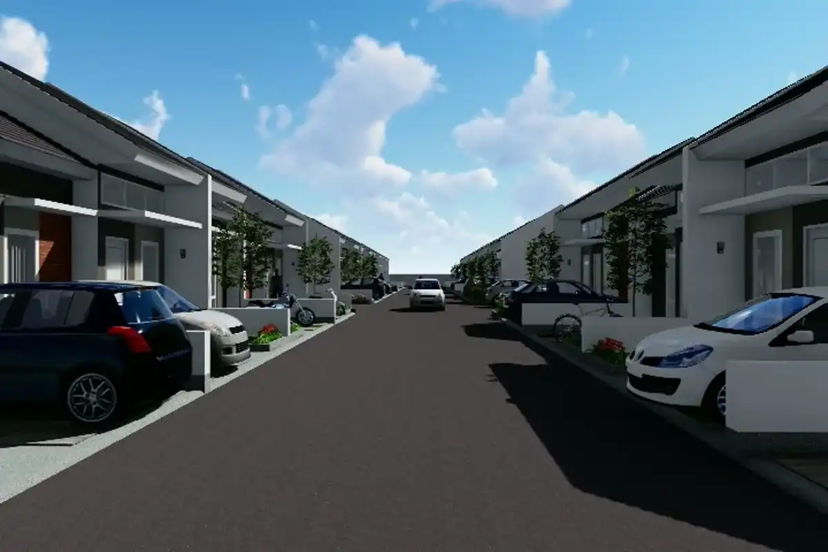 Visual rumah Cluster Azalea